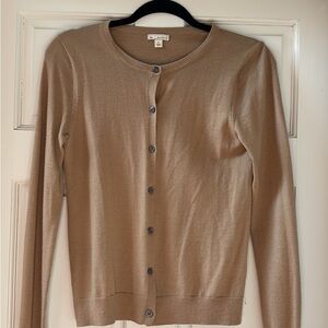 GAP Tan Cardigan Sweater Women’s Small